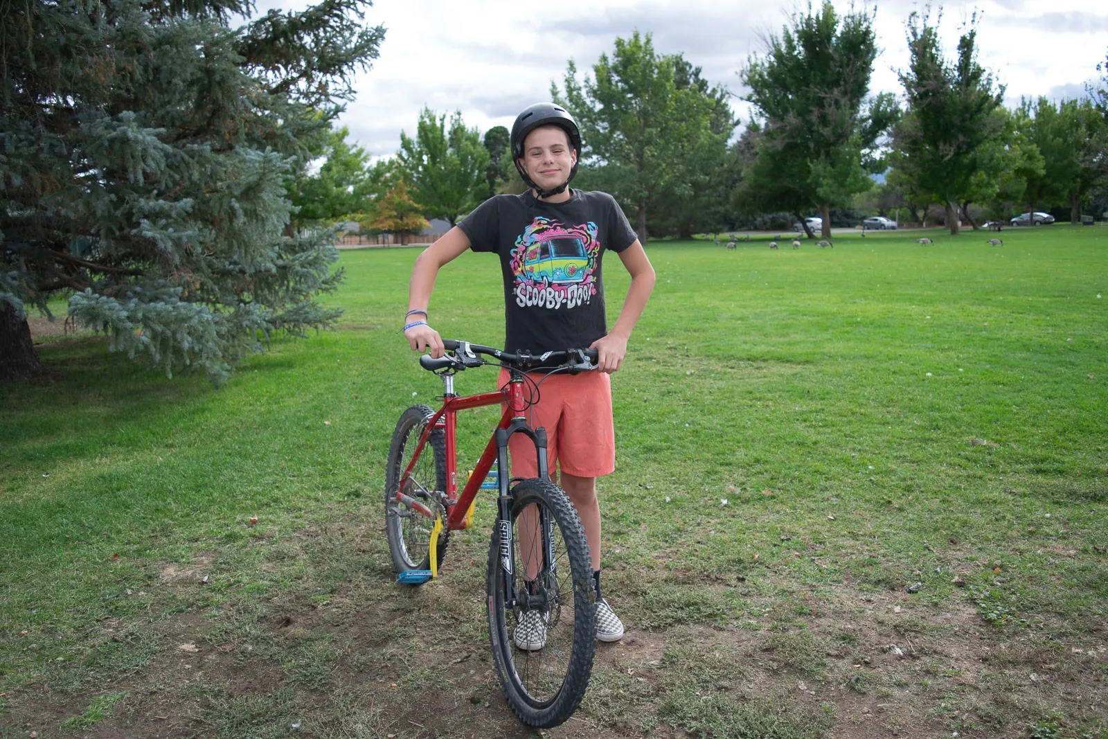 Andy Boren at the park